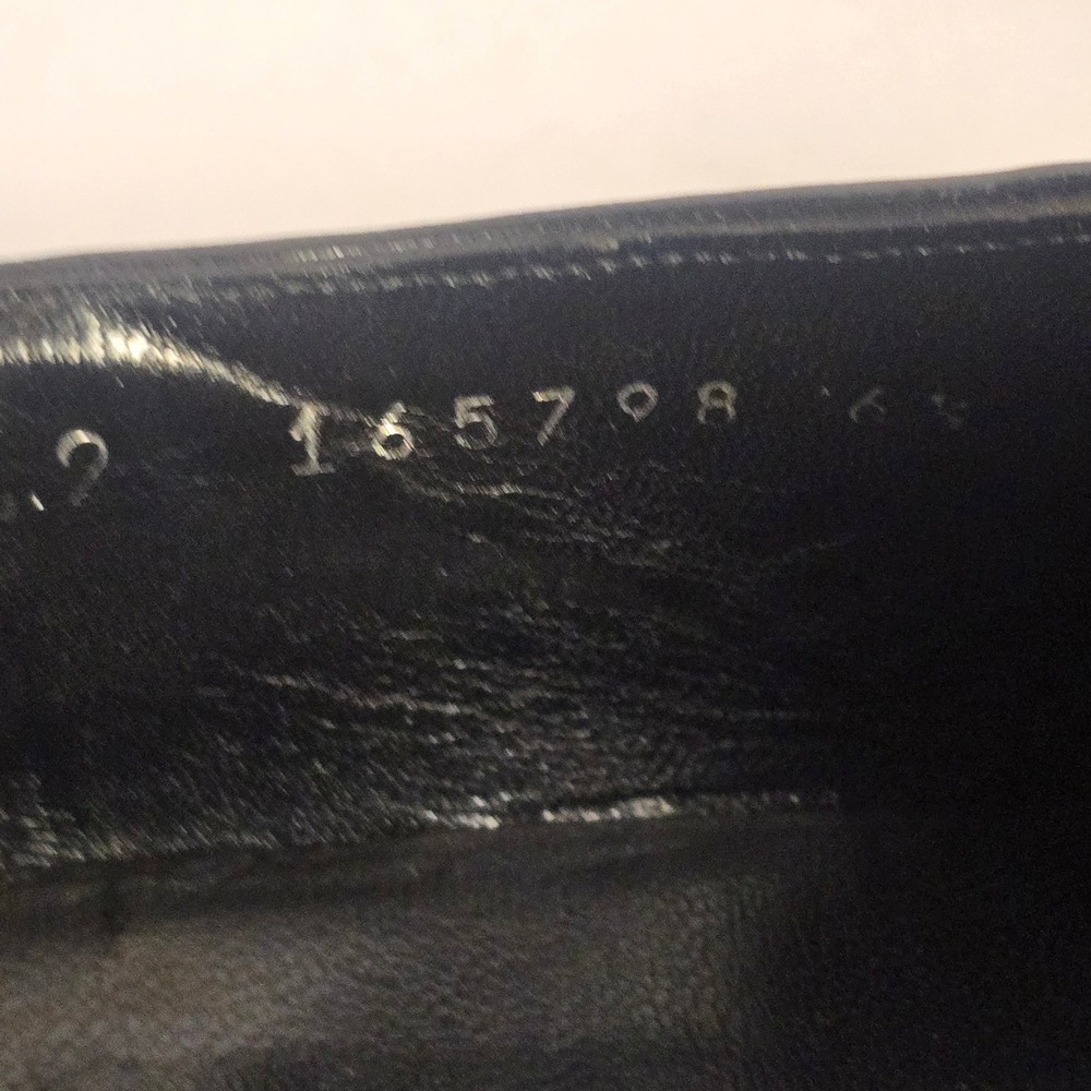 Stephane Kelian Paris Black Woven Leather Monk Strap Shoes Made in France 6.5 - Picture 11 of 14